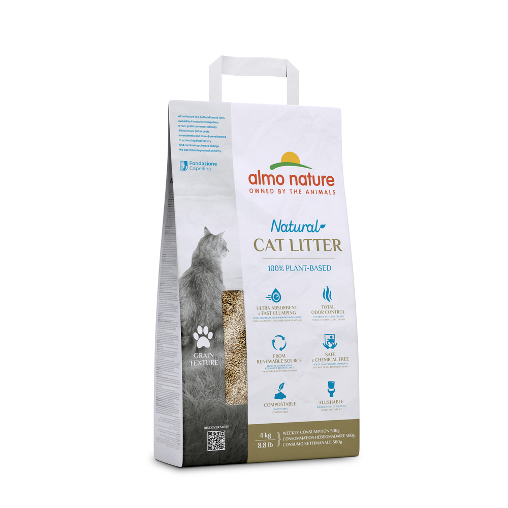 Litière pour chat ''Natural cat litter'' 4kg