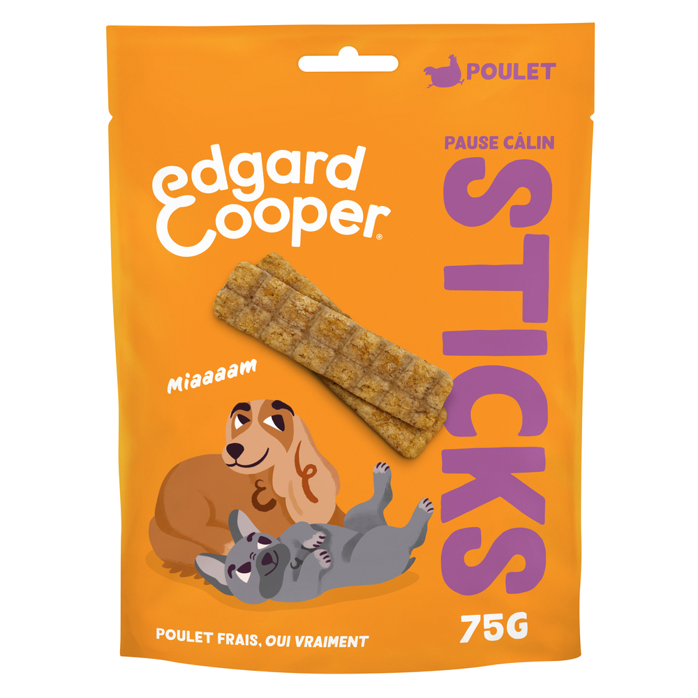 Sticks pour chien - Poulet sans céréales 75g