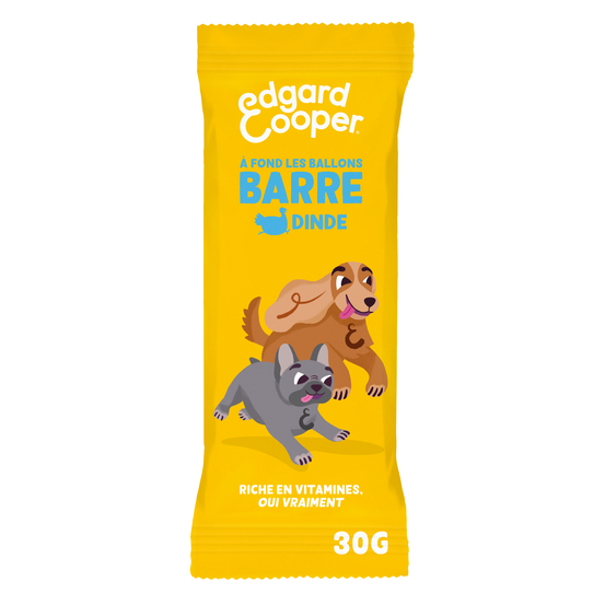 Barre pour chien - Dinde sans céréales 30g