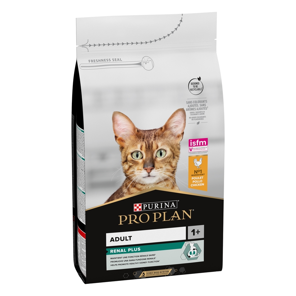 Croquettes Pro Plan Renal Plus au poulet pour chat 1.5kg