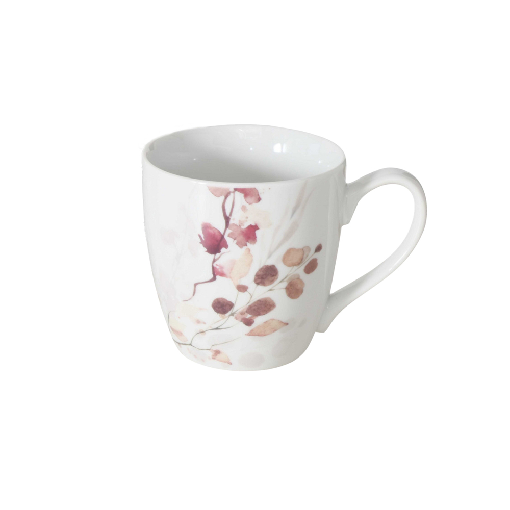 Tasse Jumbo Bernada, motif floral - L.14xl.10xH.10cm