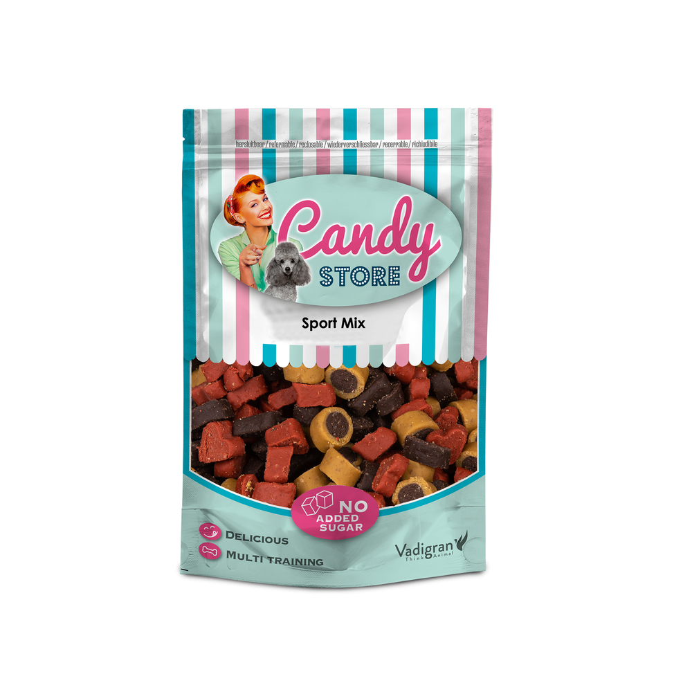Friandises pour chien Candy sport mix 180g