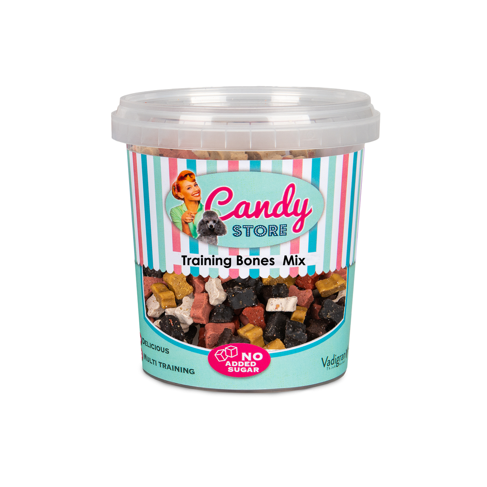 Friandises pour chien Candy training bones mix 500g