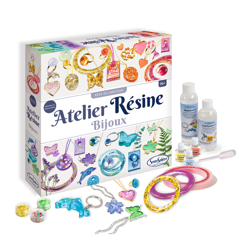 Atelier de création de Bijoux en résine pour enfants