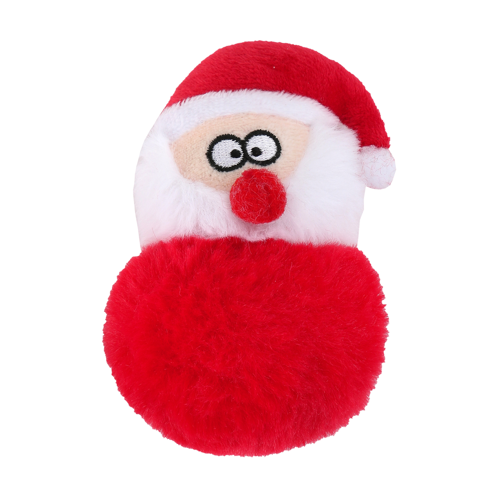 Jouet pour chat, pompon père Noël
