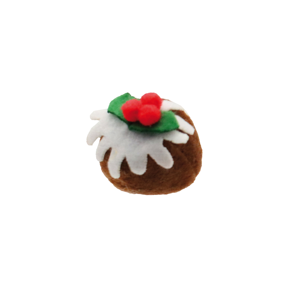 Jouet pour chat Pudding Noël 4.5cm - modèle aléatoire
