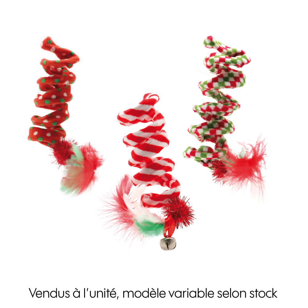 Jouet pour chat Noël Bounce 10cm - modèle aléatoire