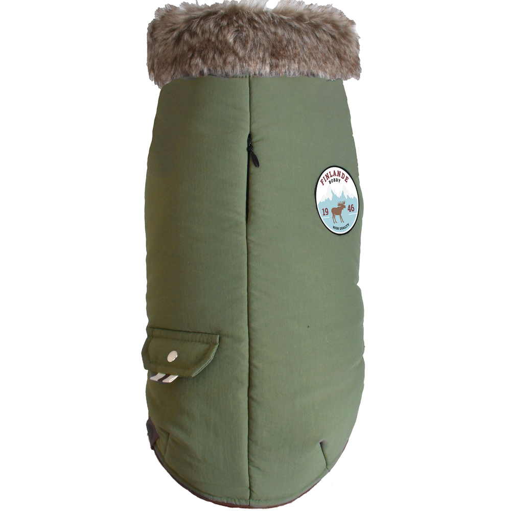 Manteau pour chien, Finlande vert de gris 28 XS