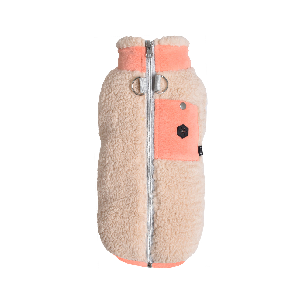 Pull pour chien, Alpaga corail 40 M