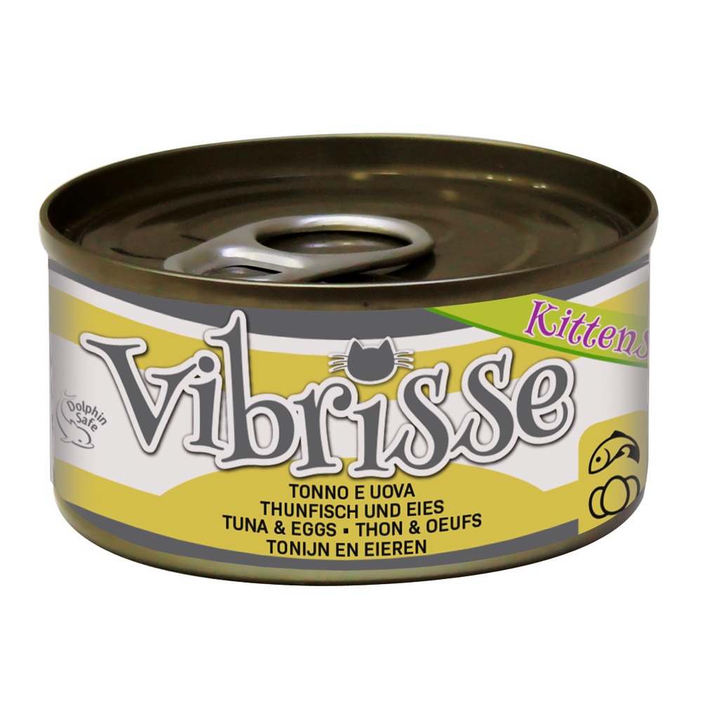 Pâtée pour chaton au thon et oeufs 70g