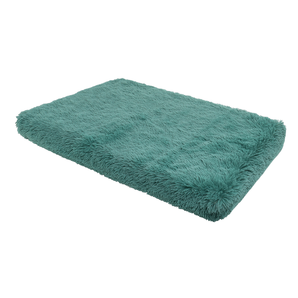 Matelas moelleux pour chien vert d'eau T120