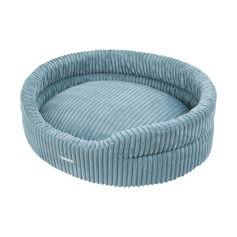 Corbeille Scandi pour chien et chat, coloris bleu clair - L.54cm