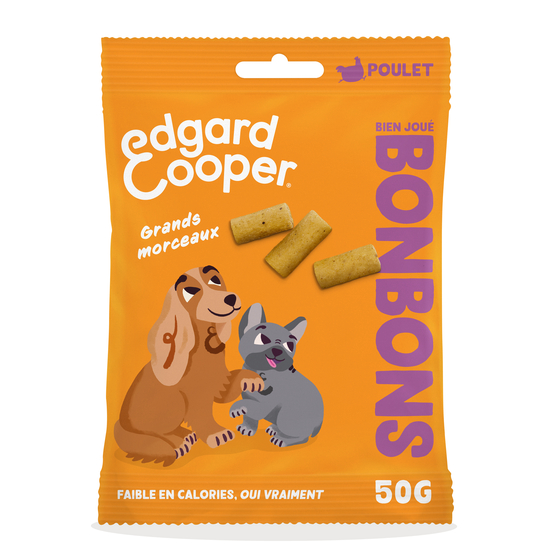 Friandises au poulet pour chien - 50g