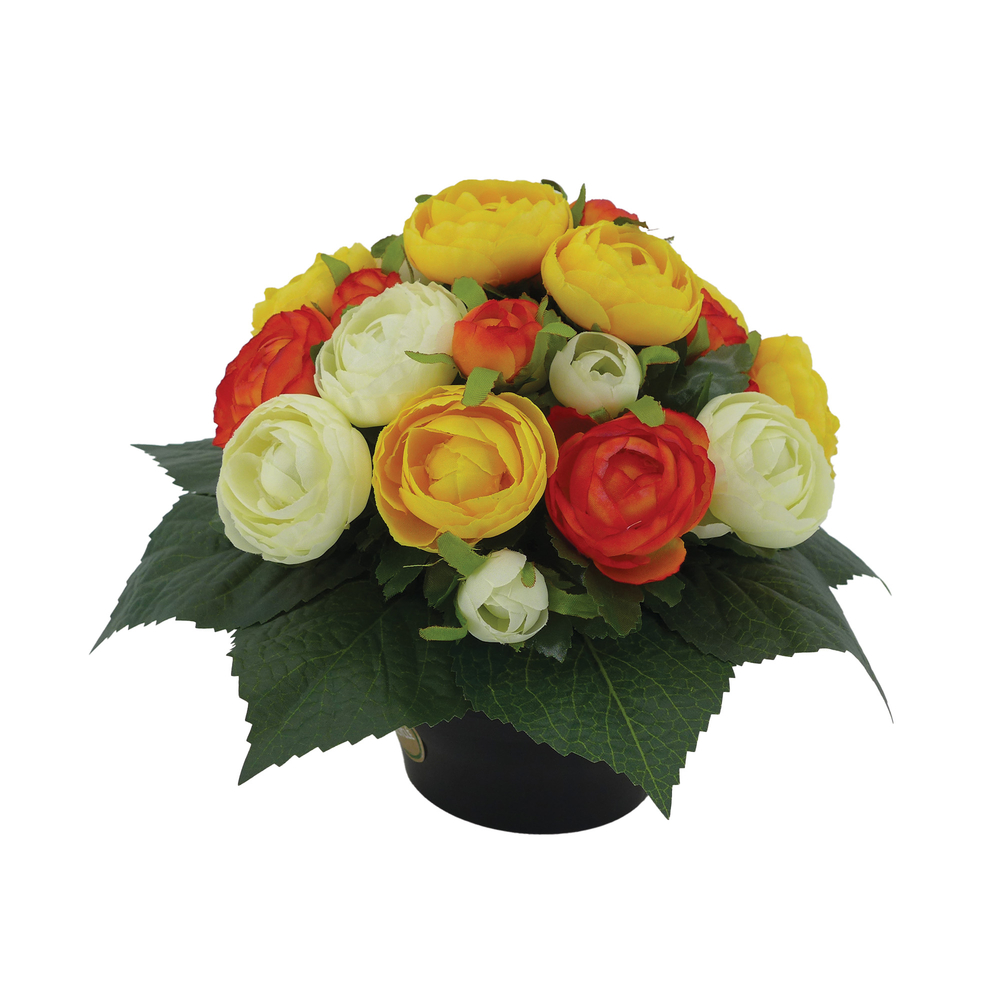 Fleurs artificielles - coupe florale H.25 D.25cm