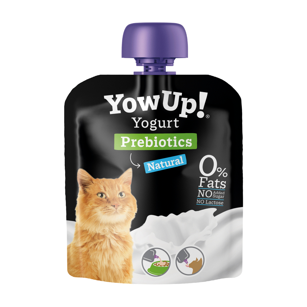 Yaourt prebiotics pour chat 85g