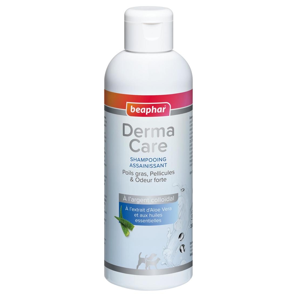 Shampooing assainissant DermaCare pour chien et chat 200ml