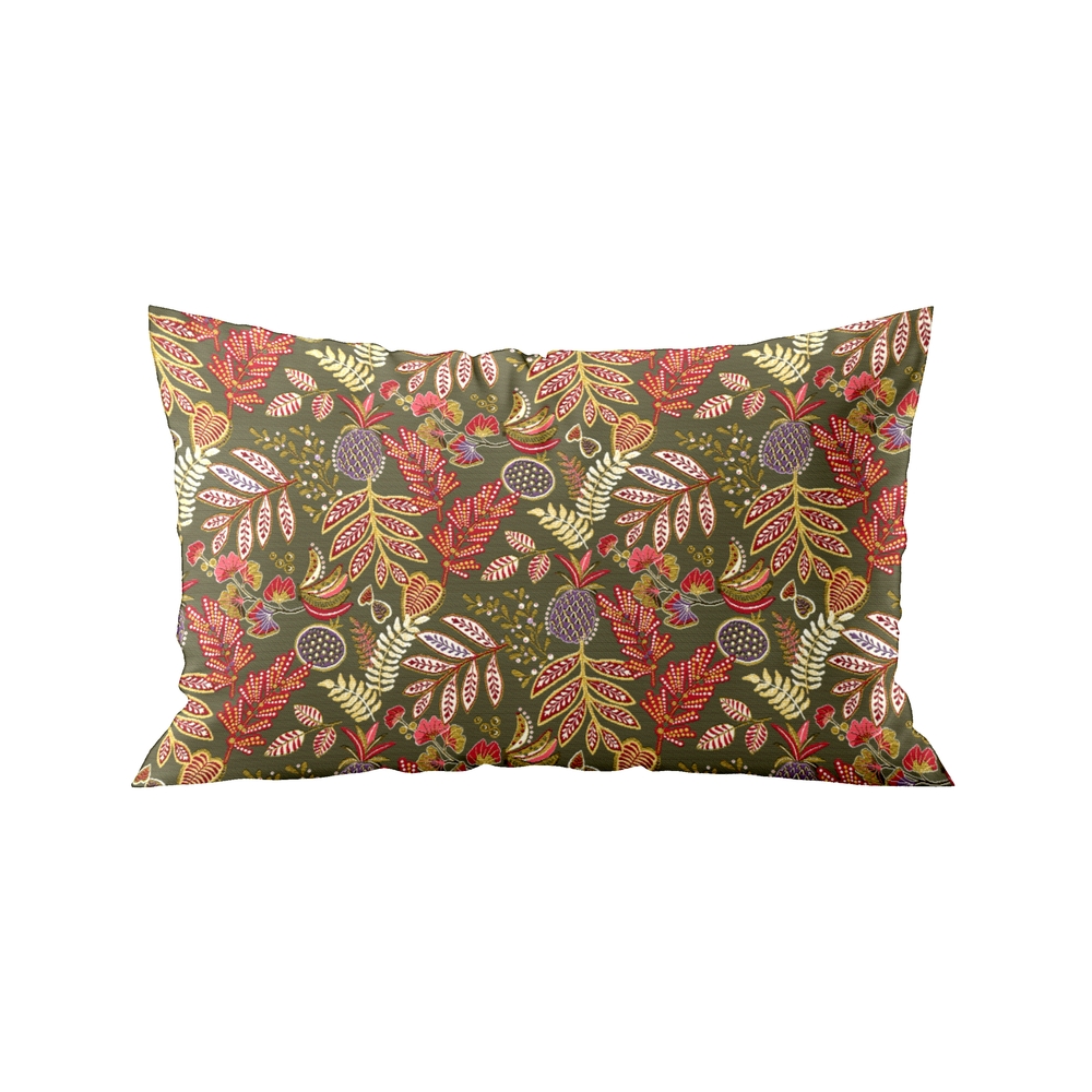 Coussin mambo kaki 35x50cm