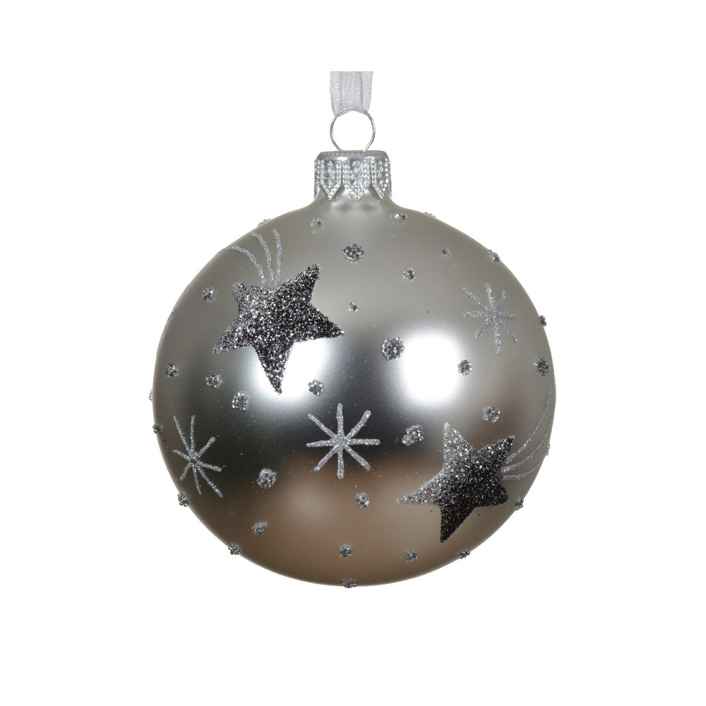 Boule de Noël en verre 