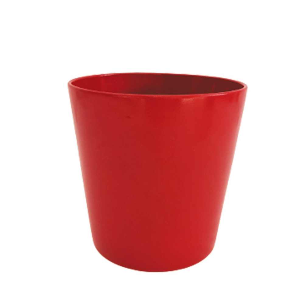 Pot Stockholm rouge - D.10xH.9.5cm