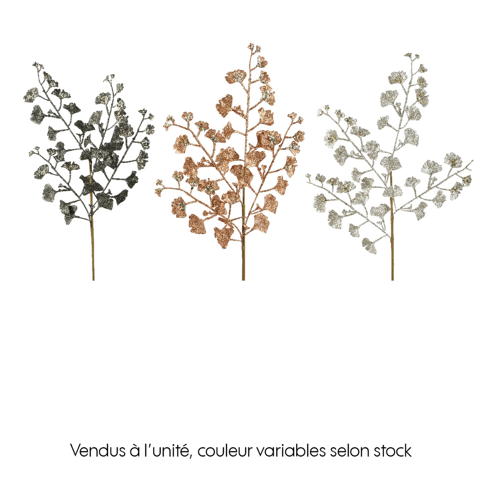 Suspension de Noël : feuillage de fête 1x10xH.78cm