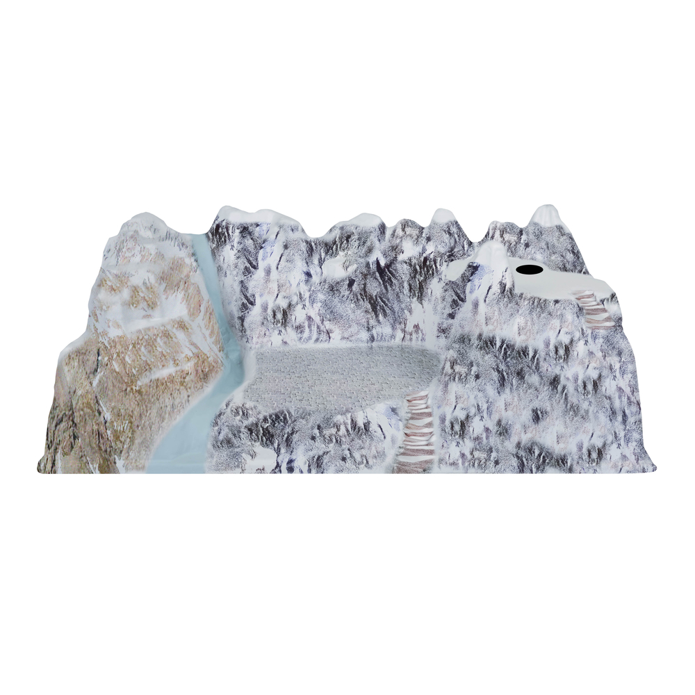 Base village noël longia 78x38cm