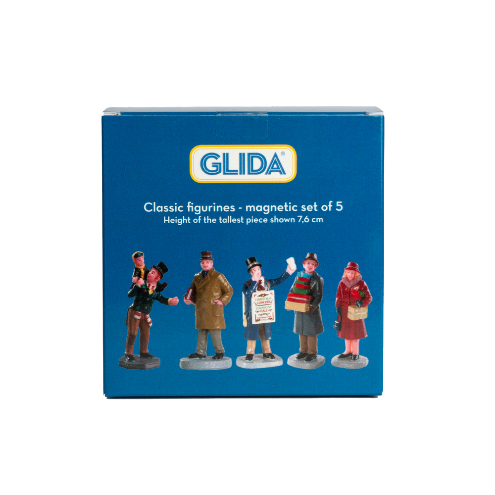 Figurines magnétiques classique 5 pieces