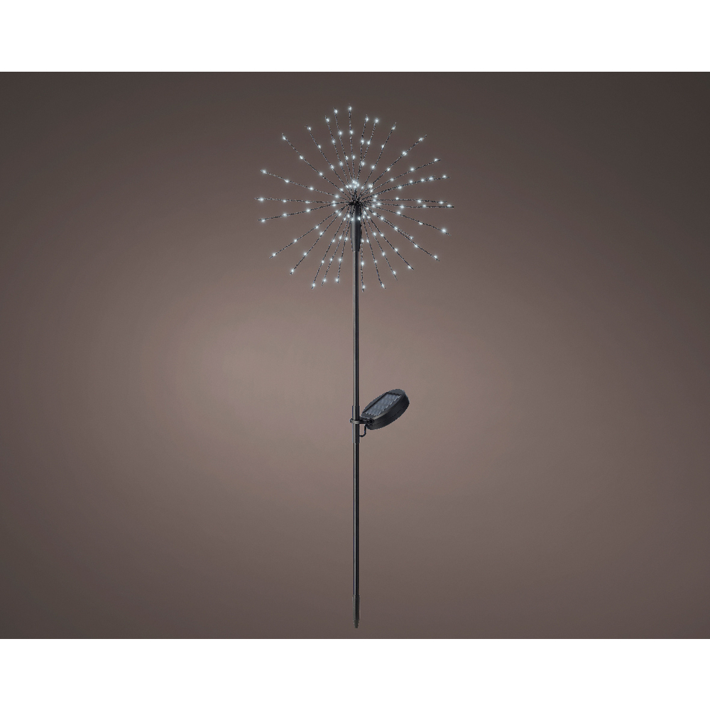 Pique solaire 120 led, blanc froid - 88cm