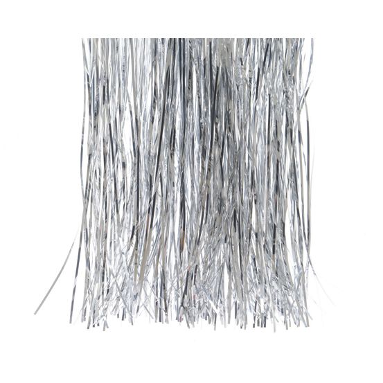 Cheveux d'ange scintillant argent H.40cm