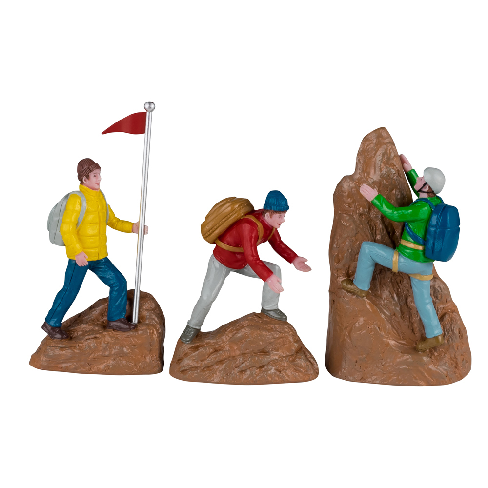 Figurines de Noël : Ascension dans les roches - H.10,1cm