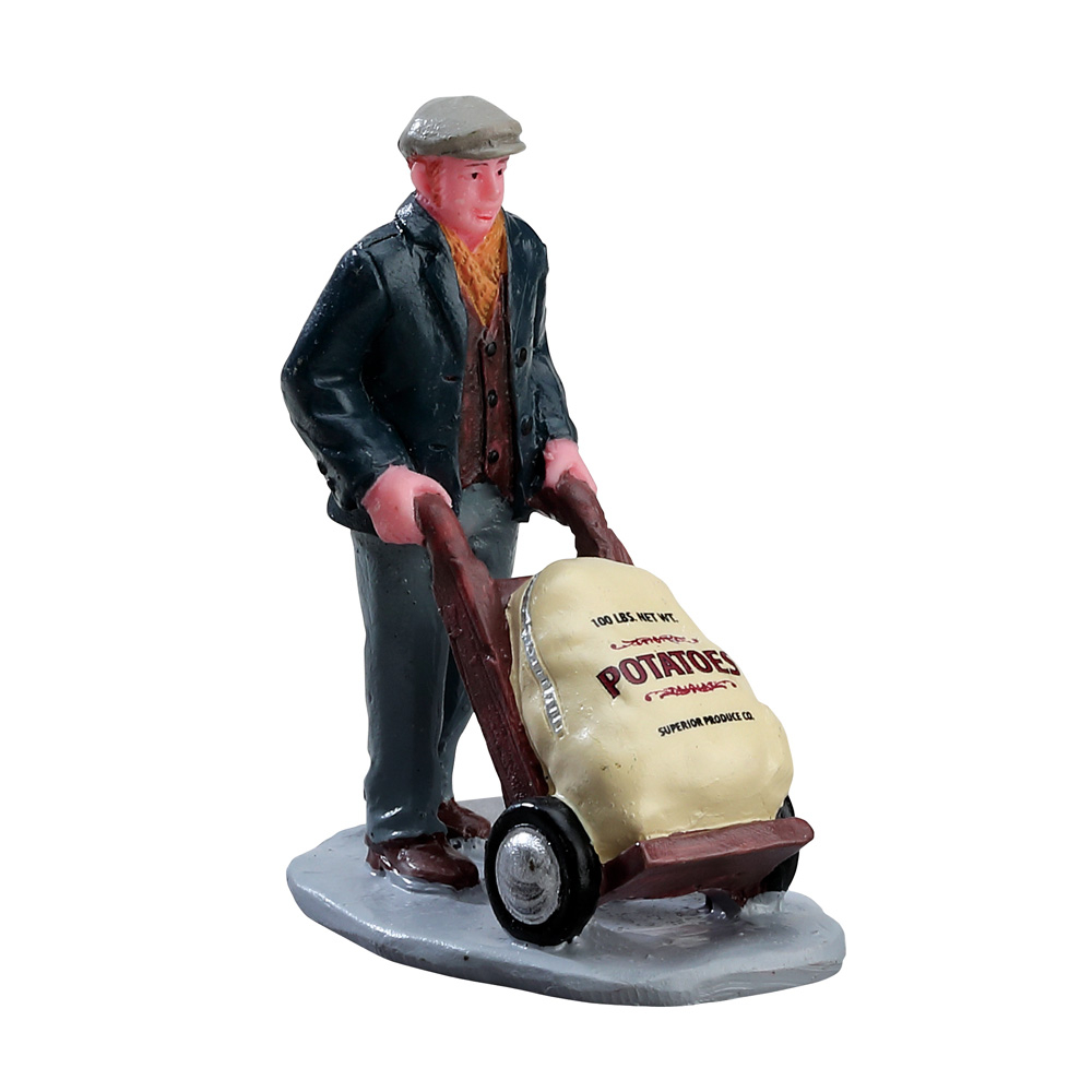 Figurine de Noël : Marchand de potatoes à Caddington - H.7cm