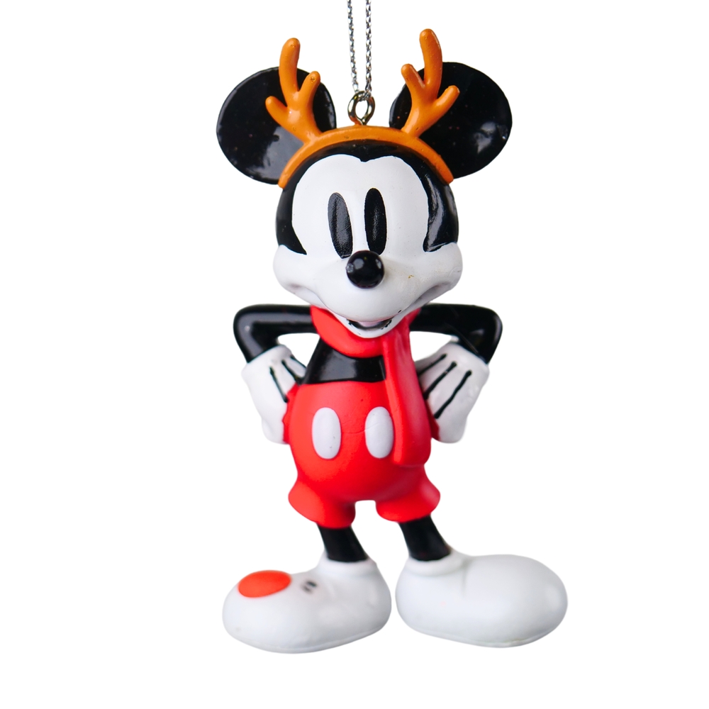 Suspension de Noël : Mickey en 3D - H.6cm