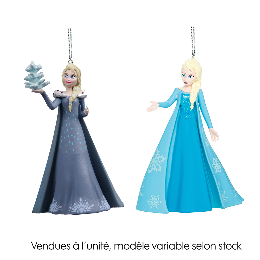 Suspension de Noël : Elsa en 3D, plusieurs modèles disponibles - H.8cm
