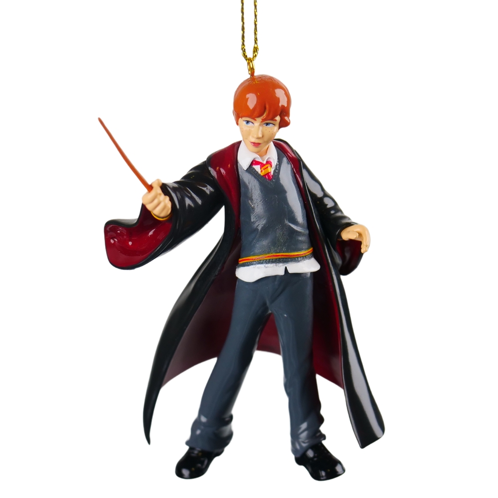 Suspension de Noël en résine : Ronald Weasley en 3D - H.7cm