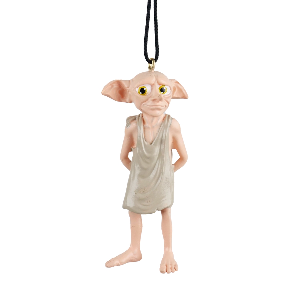 Suspension de Noël en résine : Dobby en 3D - H.7cm