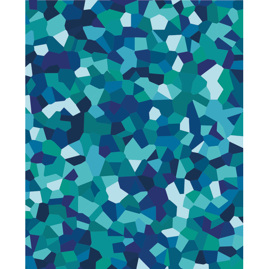 Papier foil : 4 feuilles, thème Aurores boréales - 30x40cm