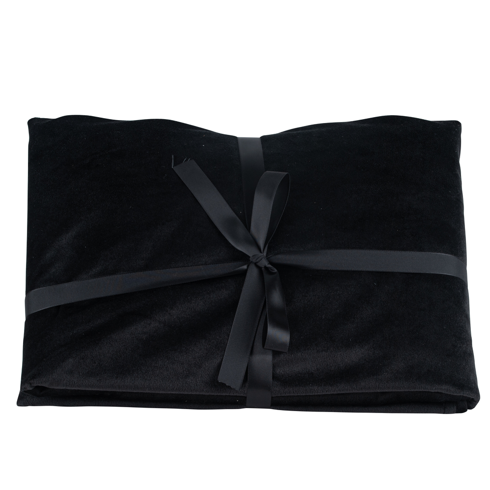 Nappe velours noir 140x240cm