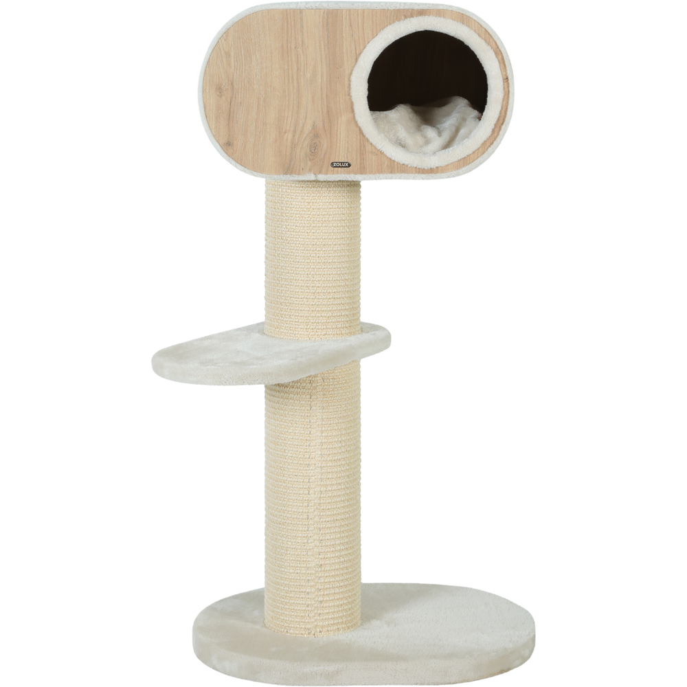 Arbre à chat : Wonderful cat 2, coloris beige - H.114cm 