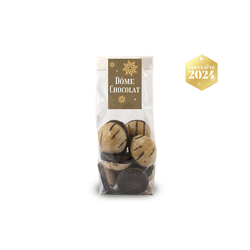 Sachet Dômes au pain d'épice et chocolat - 130g