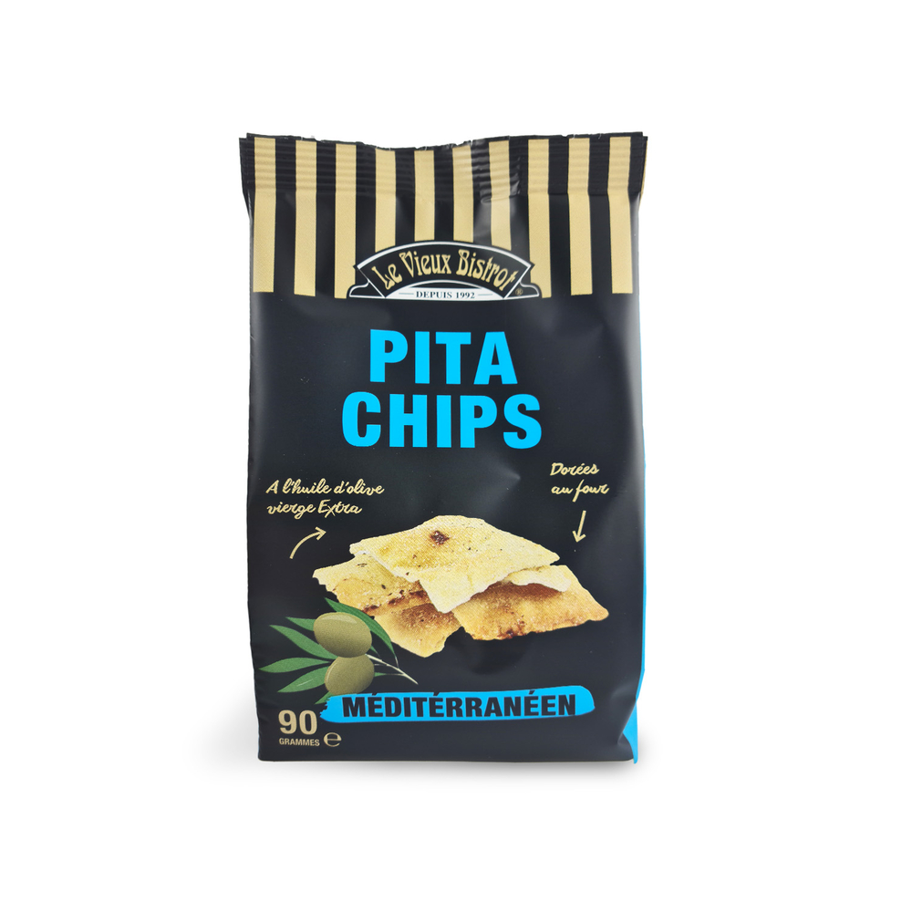Pita chips 'méditerranéen', à l'huile vierge extra - 90g
