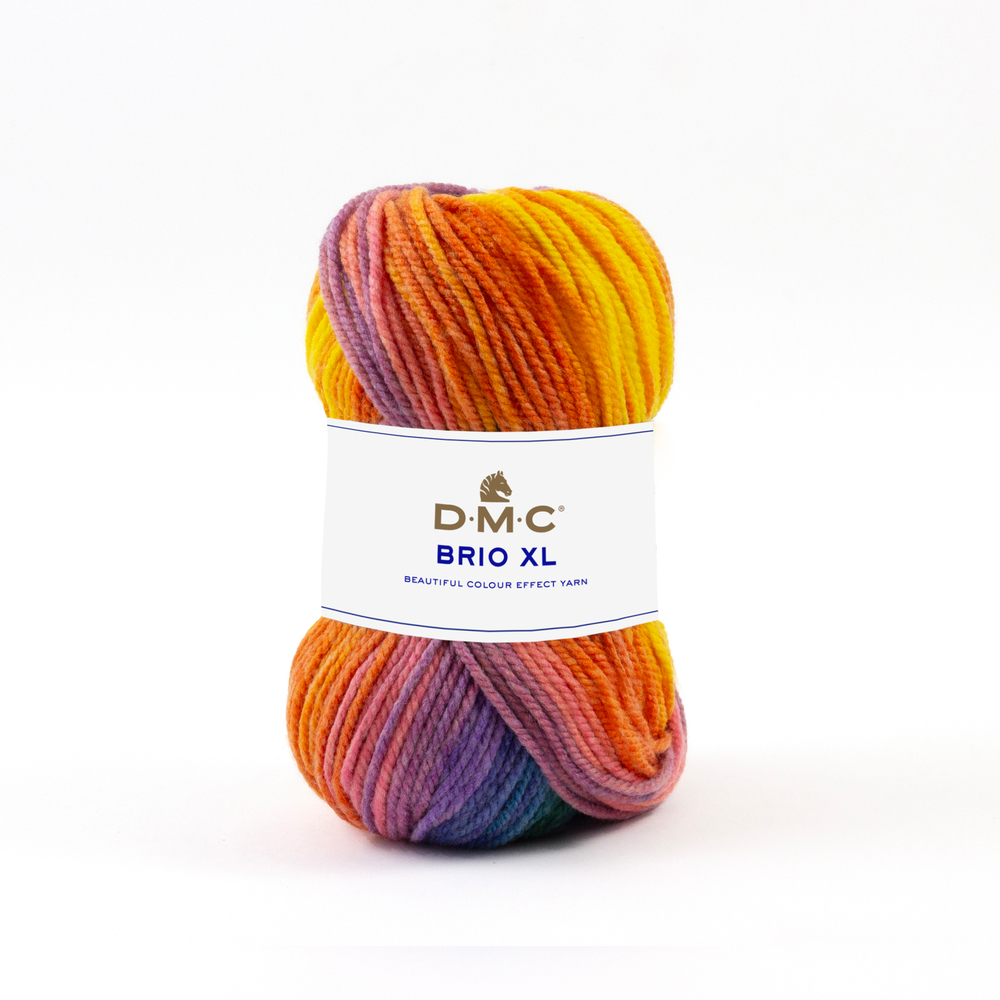 Pelote Brio XL en laine/acrylique, coloris mixte 400 - 100g
