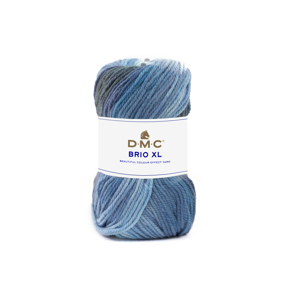 Pelote Brio XL en laine/acrylique, coloris mixte 402 - 100g