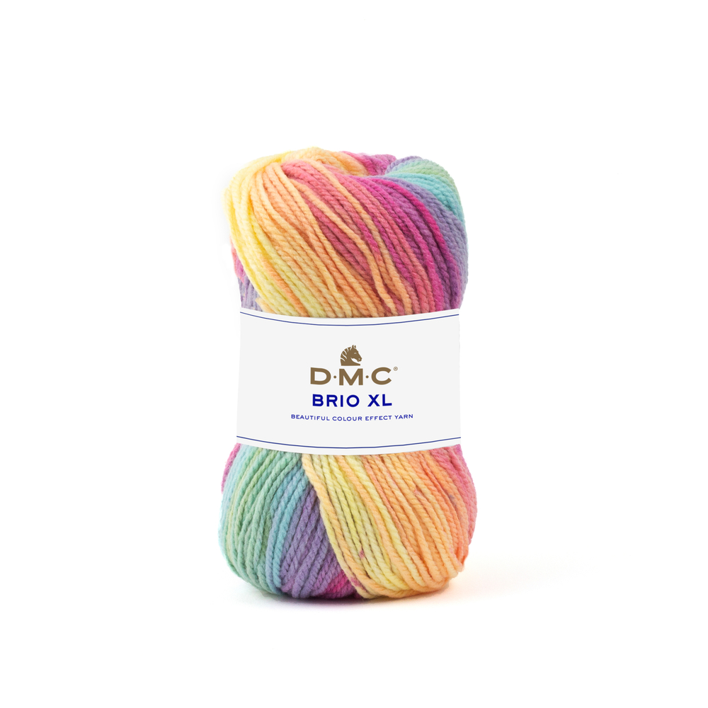 Pelote Brio XL en laine/acrylique, coloris mixte 408 - 100g
