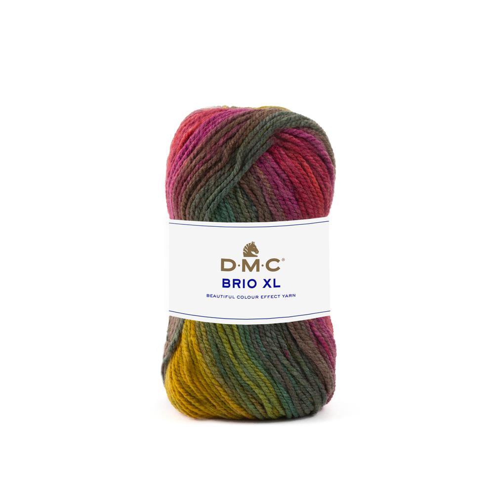 Pelote Brio XL en laine/acrylique, coloris mixte 415 - 100g