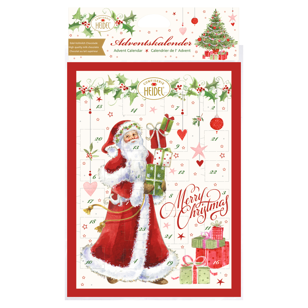 Calendrier de l'Avent 'Noël Blanc' 75g