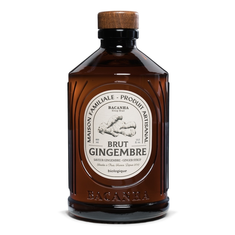 Sirop de gingembre brut bio - 400ml