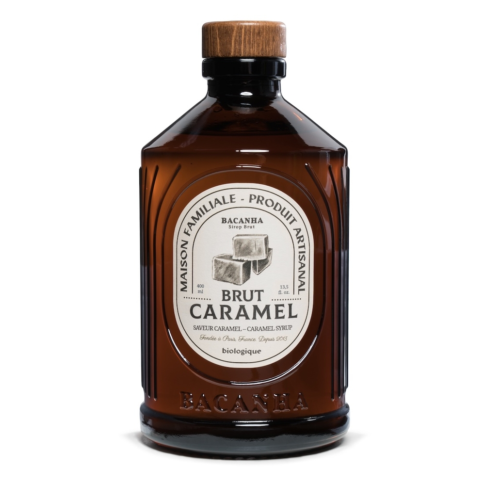 Sirop brut saveur caramel bio 40cl