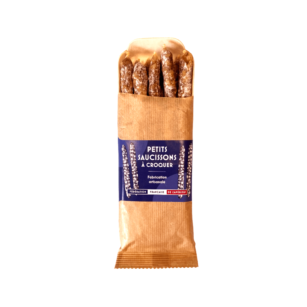 Petits saucissons à croquer - Fabrication artisanale 100g