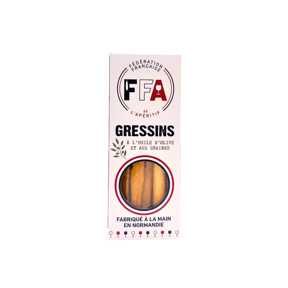 Gressins à l’huile d’olive et aux graines 90g