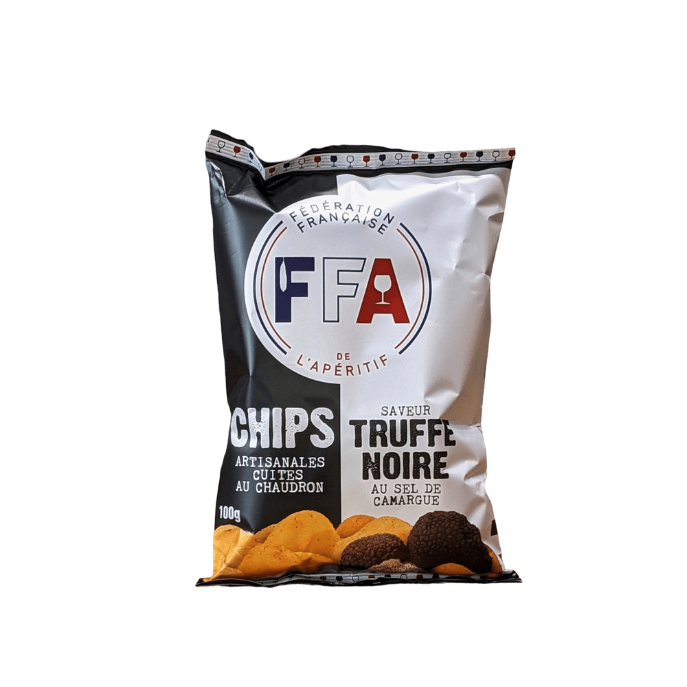 Chips artisanales - saveur truffe noire au sel de Guérande 100g