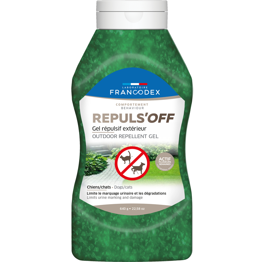 Gel repuls'off intérieur & extérieur chien & chat 640gr